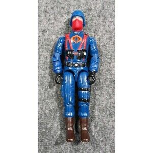 2004 GI JOE Cobra Squad Leader v1 Figure Not Complete Loose Hasbro